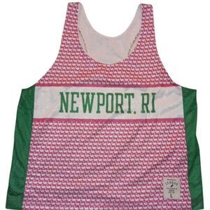 Newport RI, Original League, Collegiate Wear, Athletic Wear, Runners Top. Size L